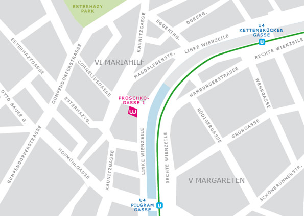 Lageplan WIENFLUSS B�ro
